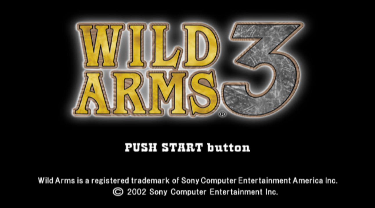 Wild Arms 3 Title Screen